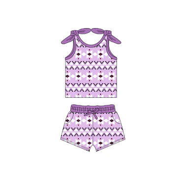 4.30 Geometric Purple Set