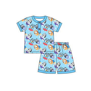 5.2 bluey blue cartoon set