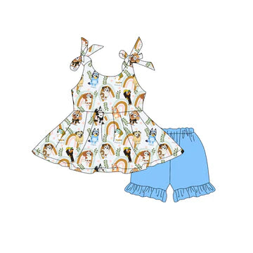 5.8bluey cartoon blue suit