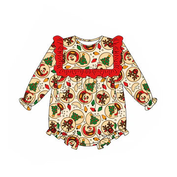 5.23 Christmas Snowman Red Long Sleeve Toddler Clothes