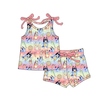 4.30bluey color cartoon set