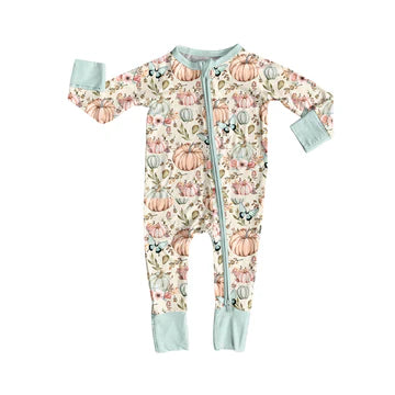 6.3 Pumpkin Green Long Sleeve Toddler Clothes