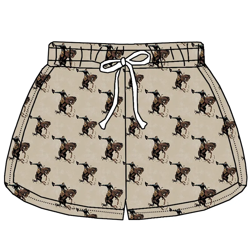 5.20 Pink Letter Girls Shorts