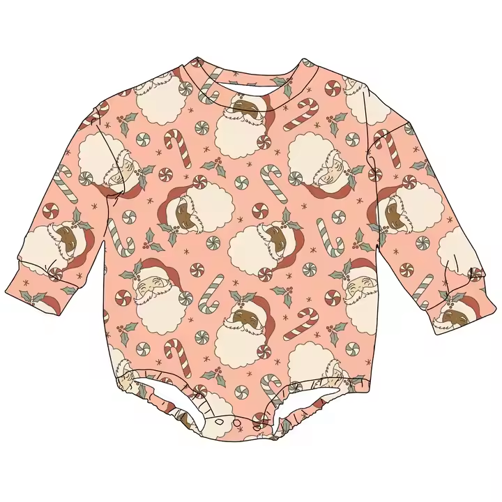 5.13 Santa Claus long-sleeved toddler clothes