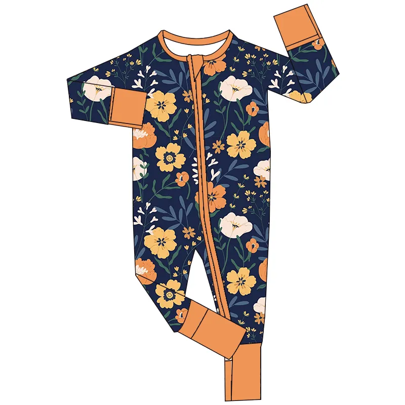 5.15 Flower blue toddler clothes