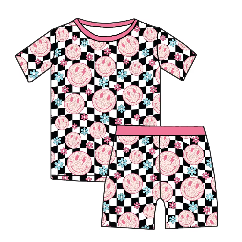5.14 Smiley plaid summer suit
