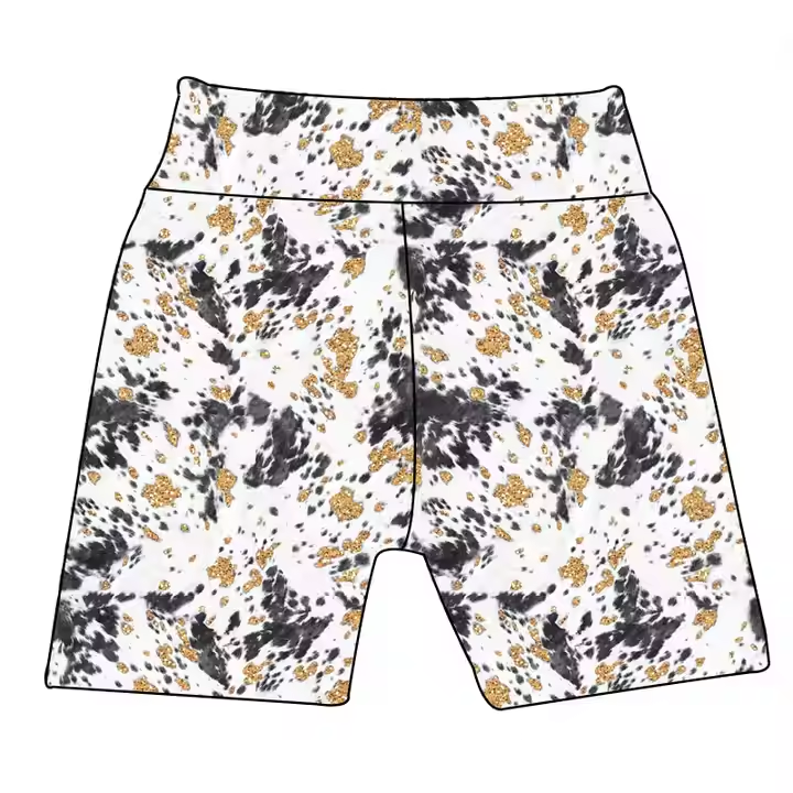 5.20 Ink-Pattern Drawstring Shorts