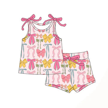 4.30 Cactus Cartoon Suspender Girl Suit