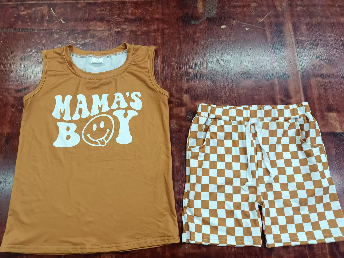 5.2 Mommy's Boy Plaid Suit