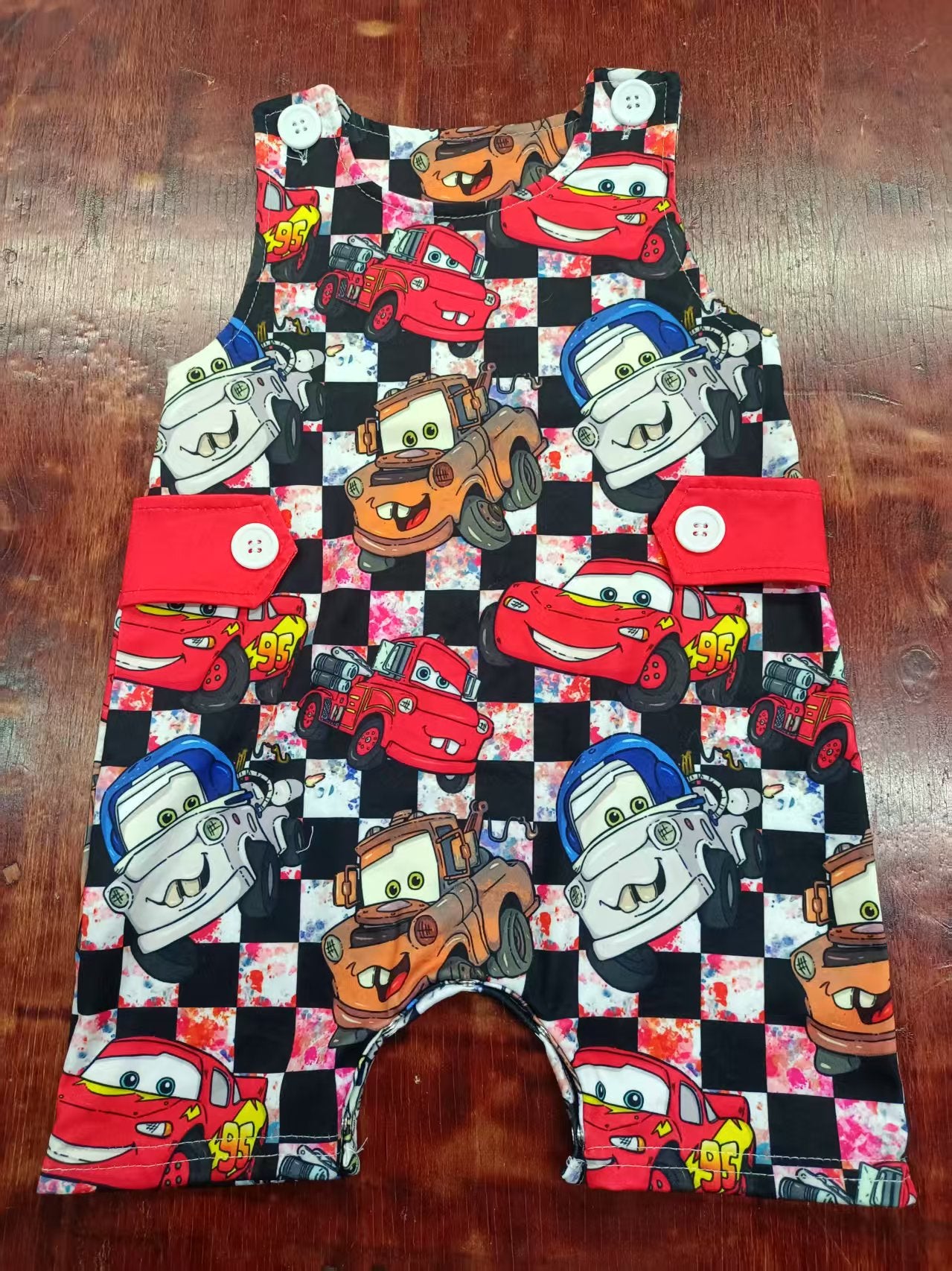 5.2 Boys short-sleeved truck toddler uniform