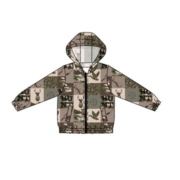 5.29 duck zipper hoodie