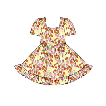 5.24 Strawberry Short Sleeve Dress