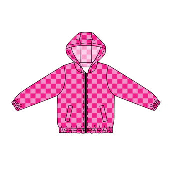 5.29 Rose Red Plaid Hat Top