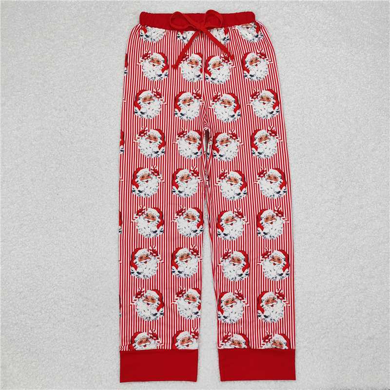 4.11 P0646 Adult male Santa Claus red striped trousers