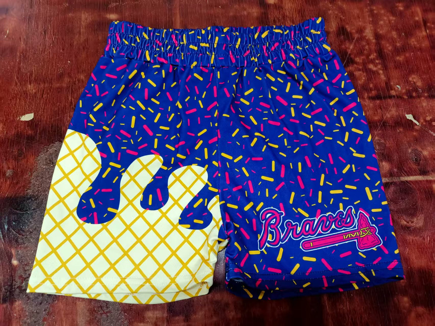 5.9 Boys Blue Elastic Shorts