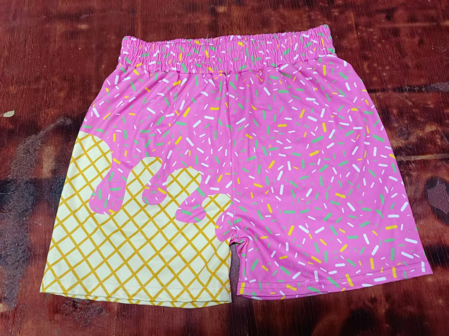 5.9 Pink Team Elastic Shorts