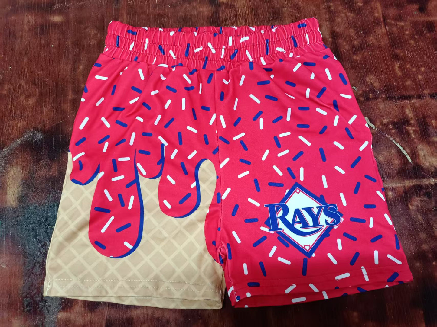 5.9 Red Letter Elastic Shorts
