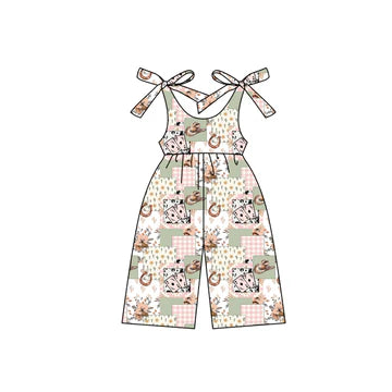 4.30 Girls Cartoon Suspender Bodysuit
