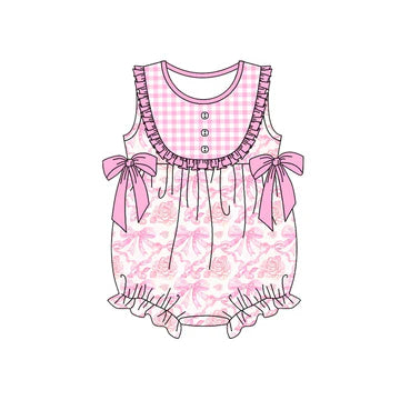 5.22 Bow Flower Toddler Clothes
