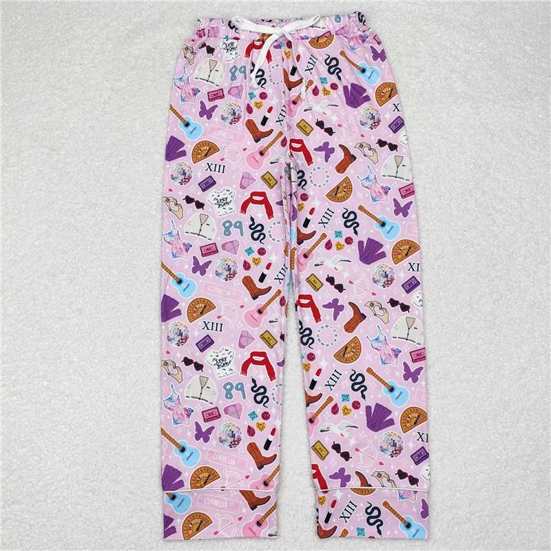 4.11 P0559 Adult female Taylor boots butterfly purple trousers