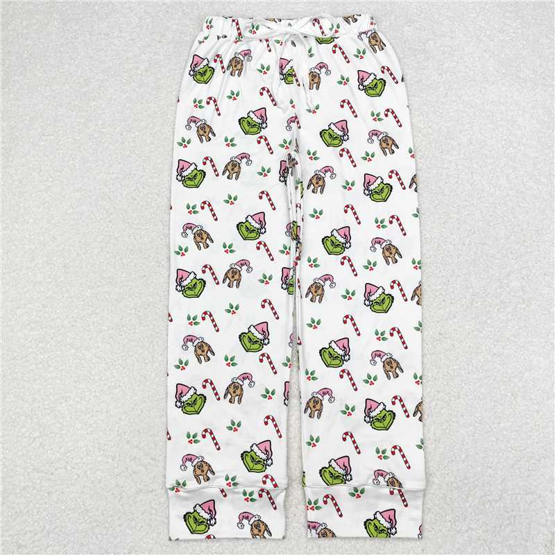 4.11 P0536 Adult female grinch puppy cane white trousers
