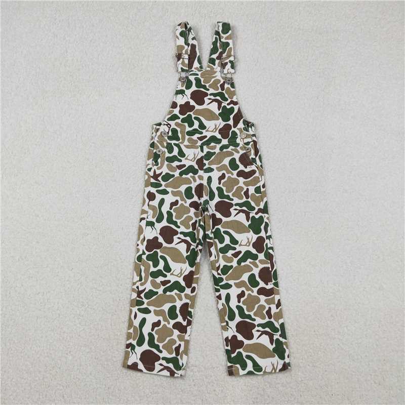 X12.8 P0828 Duck and Puppy Camouflage Denim Overalls