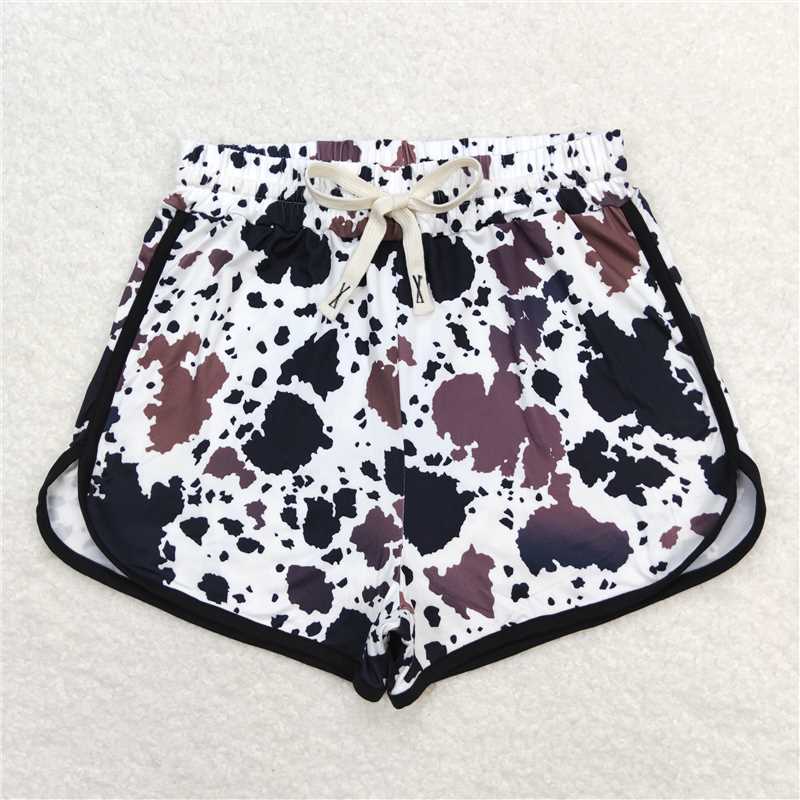 4.10 SS0221 Adult cow print shorts