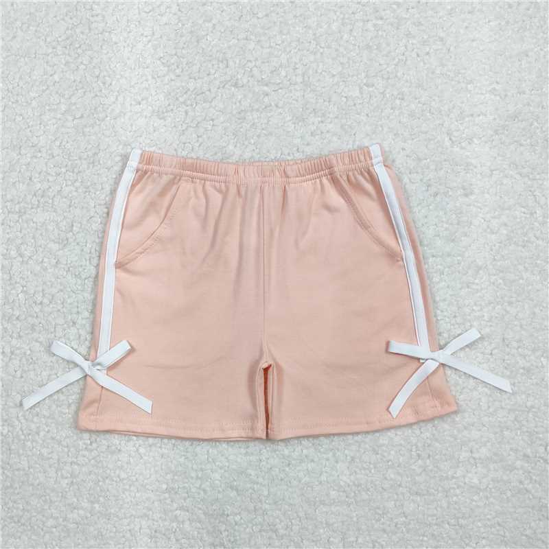 3.10 SS0425 Pink shorts with white bow tie