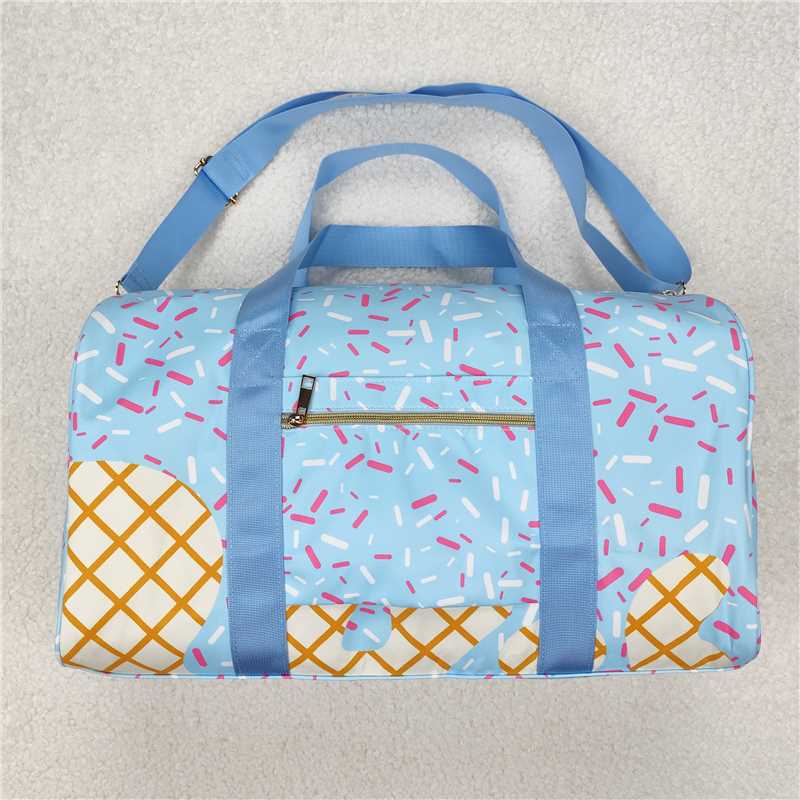 4.19 BA0286 Team fireworks plaid blue gym bag