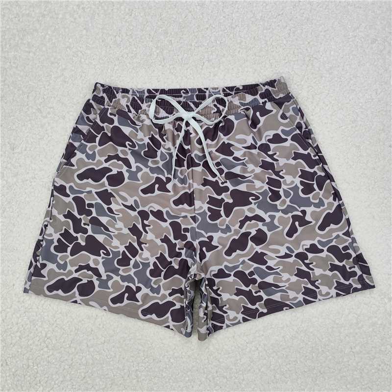 4.10 S0323 Adult male camouflage swimming trunks