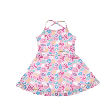 5.24 Leopard print bow dress