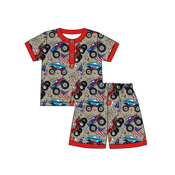 5.5 Brown Boy Truck Set
