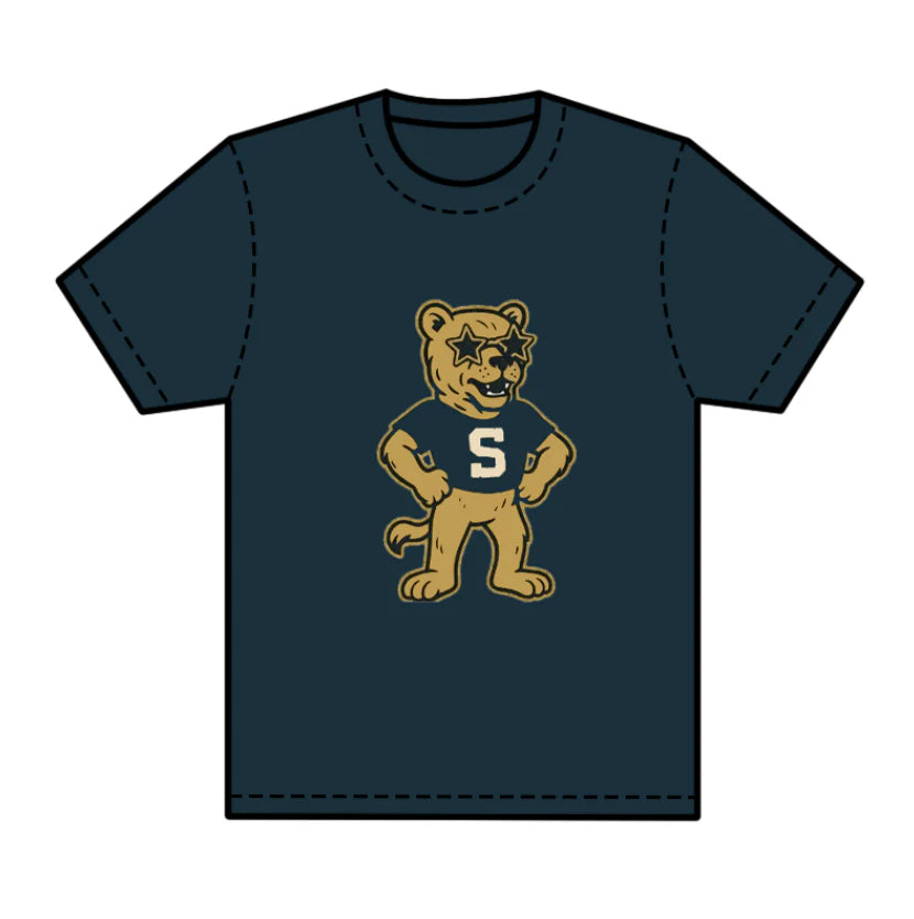 8.1preorder(moq 5) Baby Boys Black Short Sleeves Leopard S Team Tee Shirts Tops