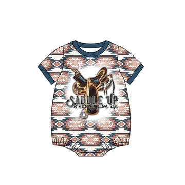 5.29 Bull head diamond short-sleeved jumpsuit
