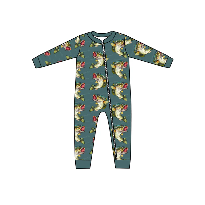 5.16 Cartoon fish long-sleeved toddler clothes