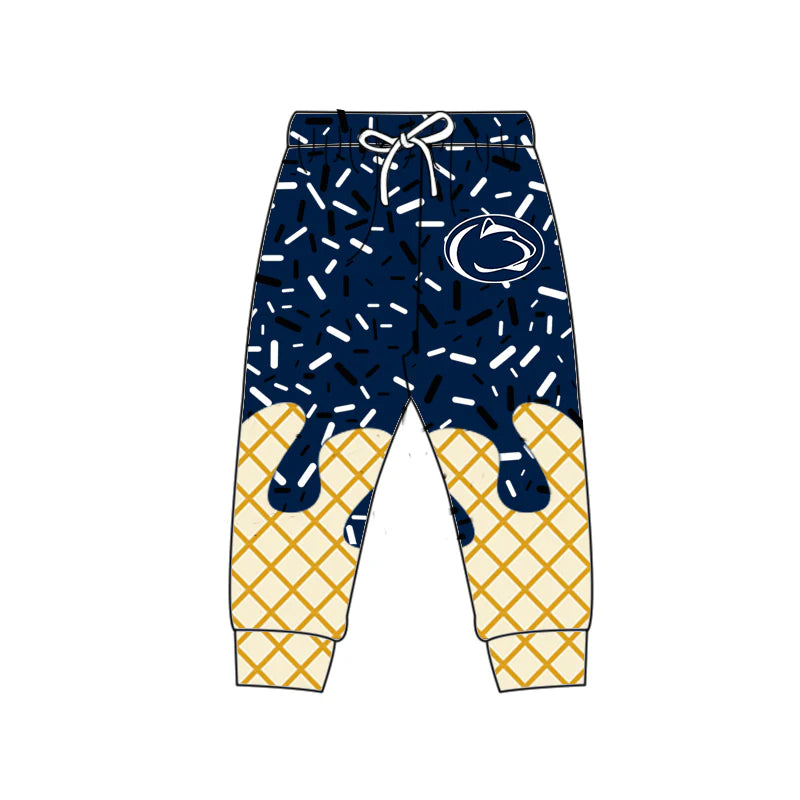 7.2Preorder (moq 5)Baby Boys Navy Cheetah Drip Team Pant