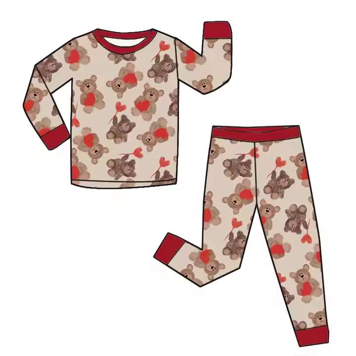 6.18 Bear Love Long Sleeve Suit