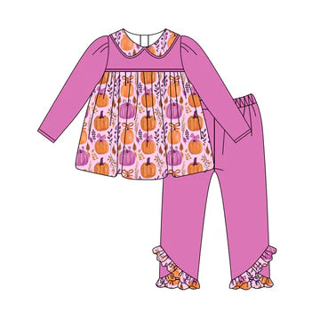 5.29 Multicolor Pumpkin Long Sleeve Suit