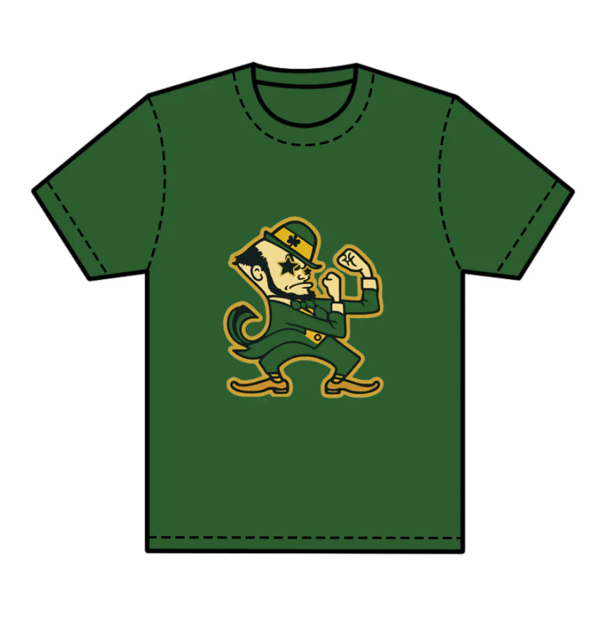 8.1preorder(moq 5) Baby Boys Green Short Sleeves Clovers Team Tee Shirts Tops