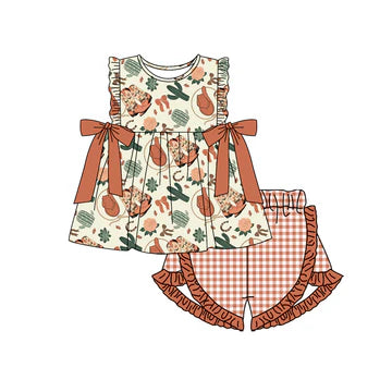 5.8 Cactus Girl Cartoon Set