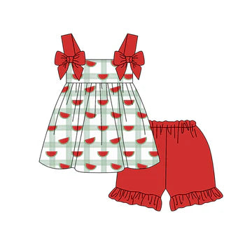 5.5 Watermelon Red Girls Suit