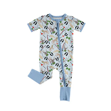 5.23 Fishing Puppy Cartoon Toddler Clothes