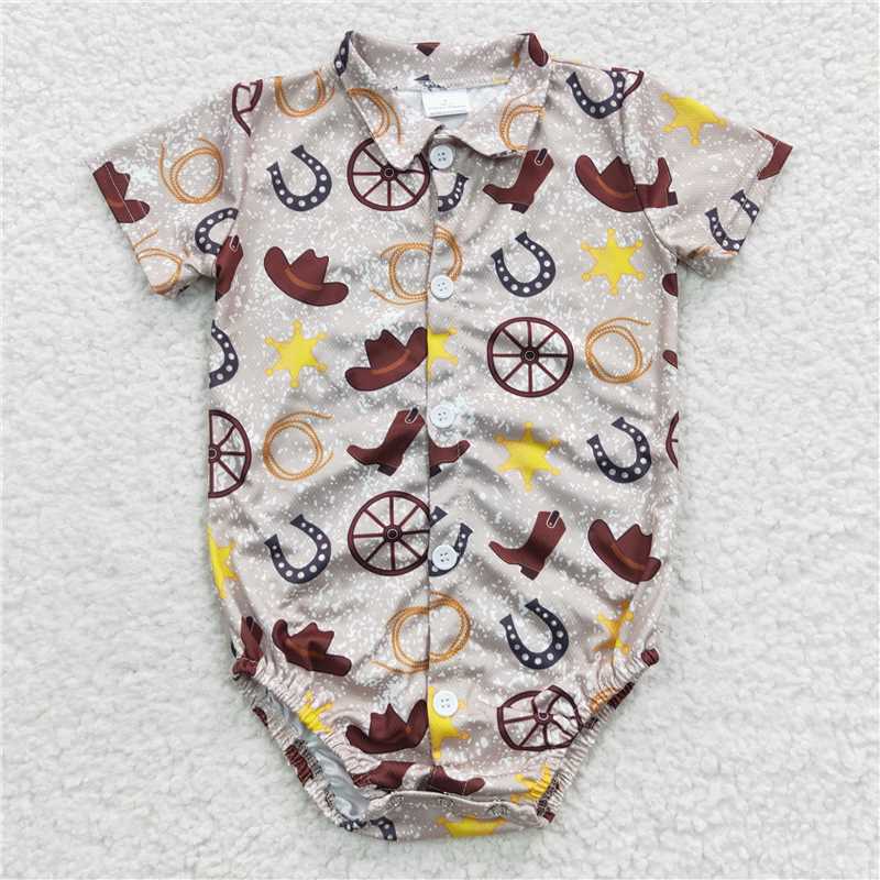 4.19west shoes short sleeve boys rompers baby bubbles