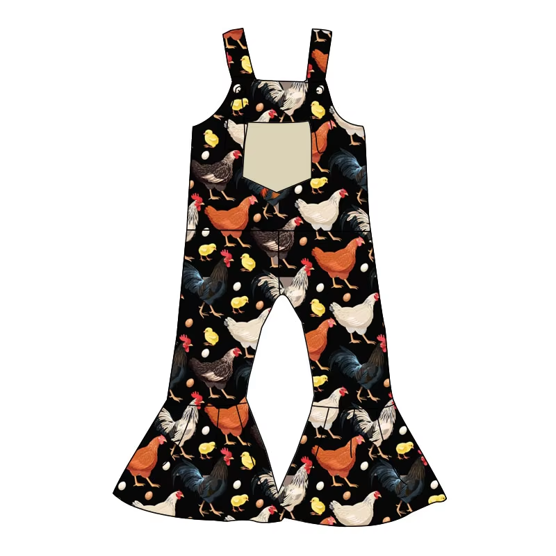 5.15 Cartoon Chicken Pocket Bodysuit