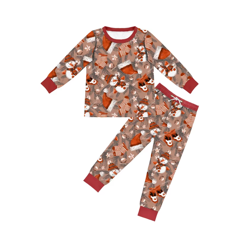 6.21 Snowman Brown Winter Suit
