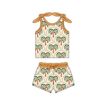 4.30 Brown Tree Suspender Girls Suit