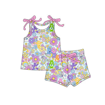 4.30 Purple Flower Sling Set