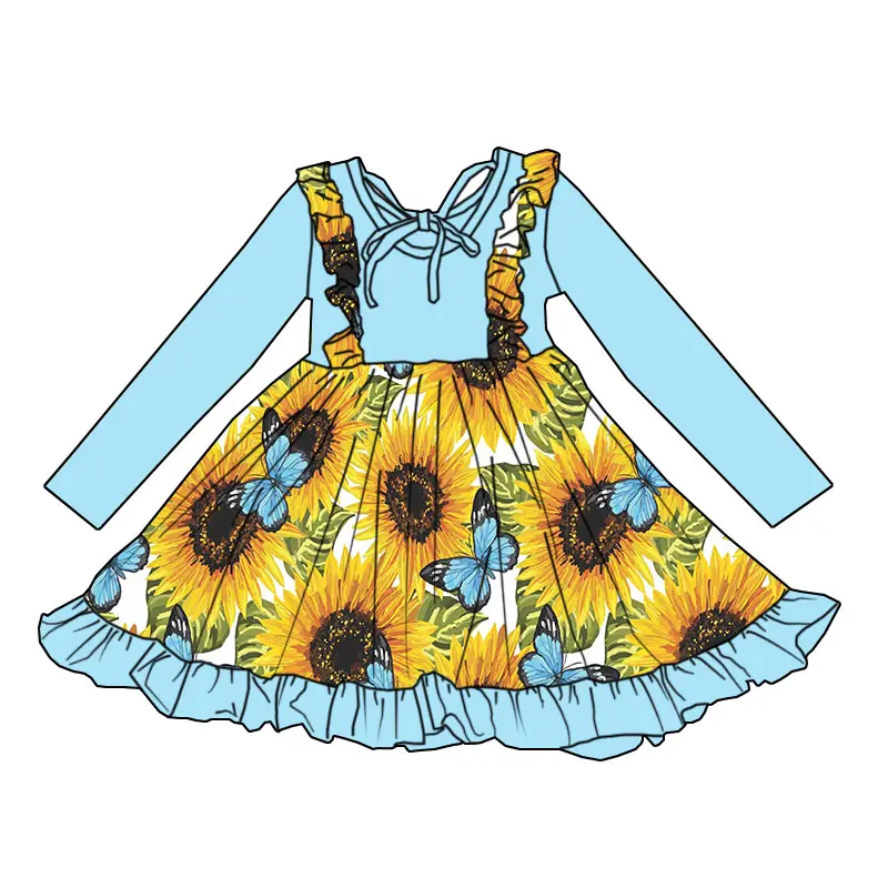 6.12 Sunflower Blue Dress