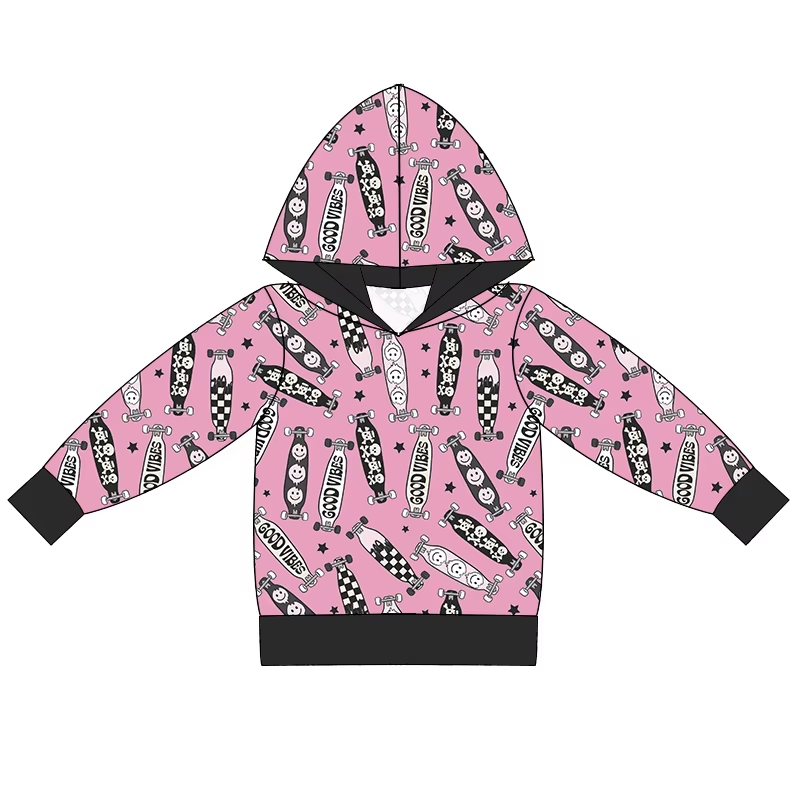 6.25 Skateboard Pink Long Sleeve Top