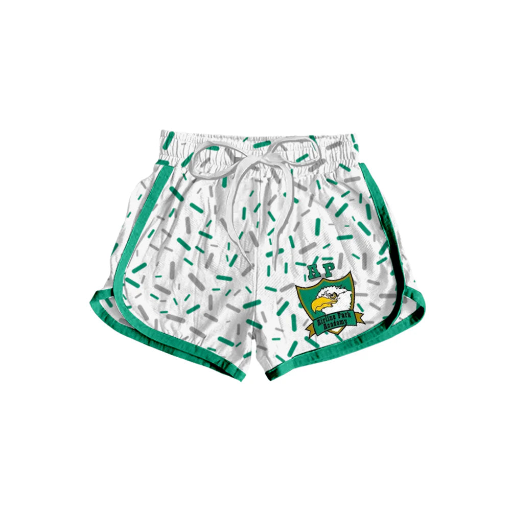 7.1Preorder(moq 5) Baby Girls Airline Park Team Sprinkles Sports Shorts